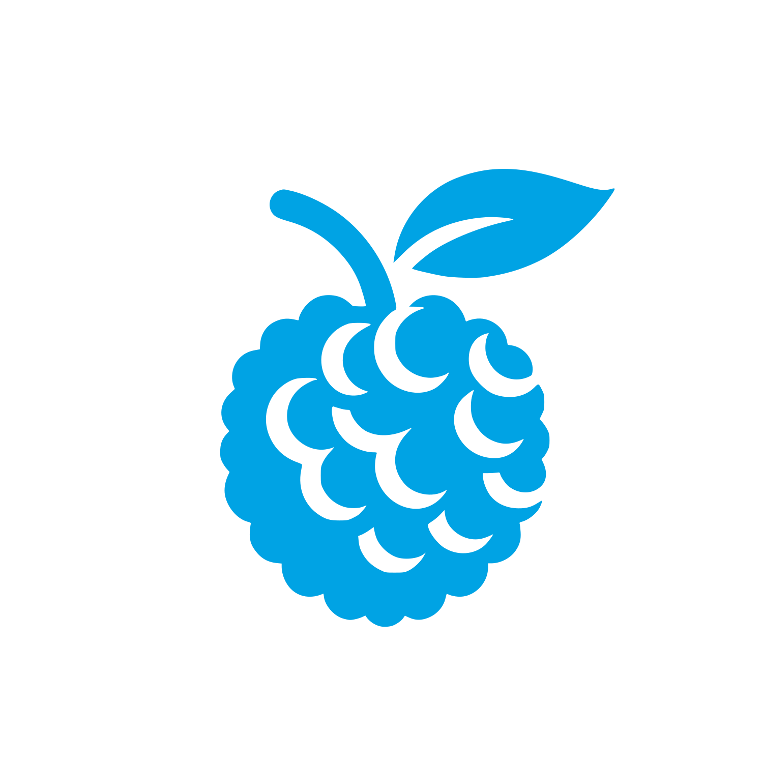 Logo of a Berry #00a3e4
