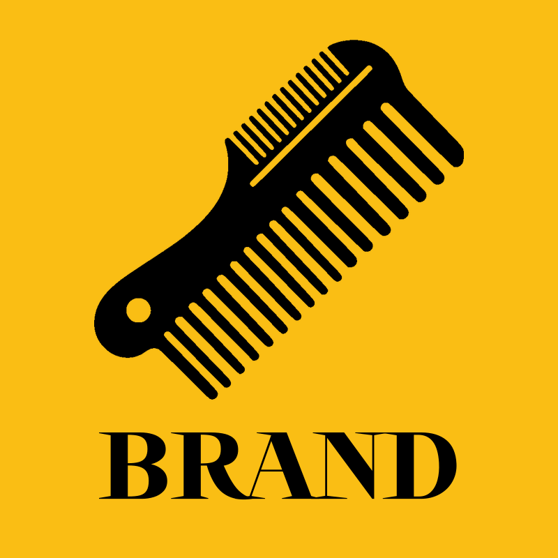 Double Comb Hair Logo preview
