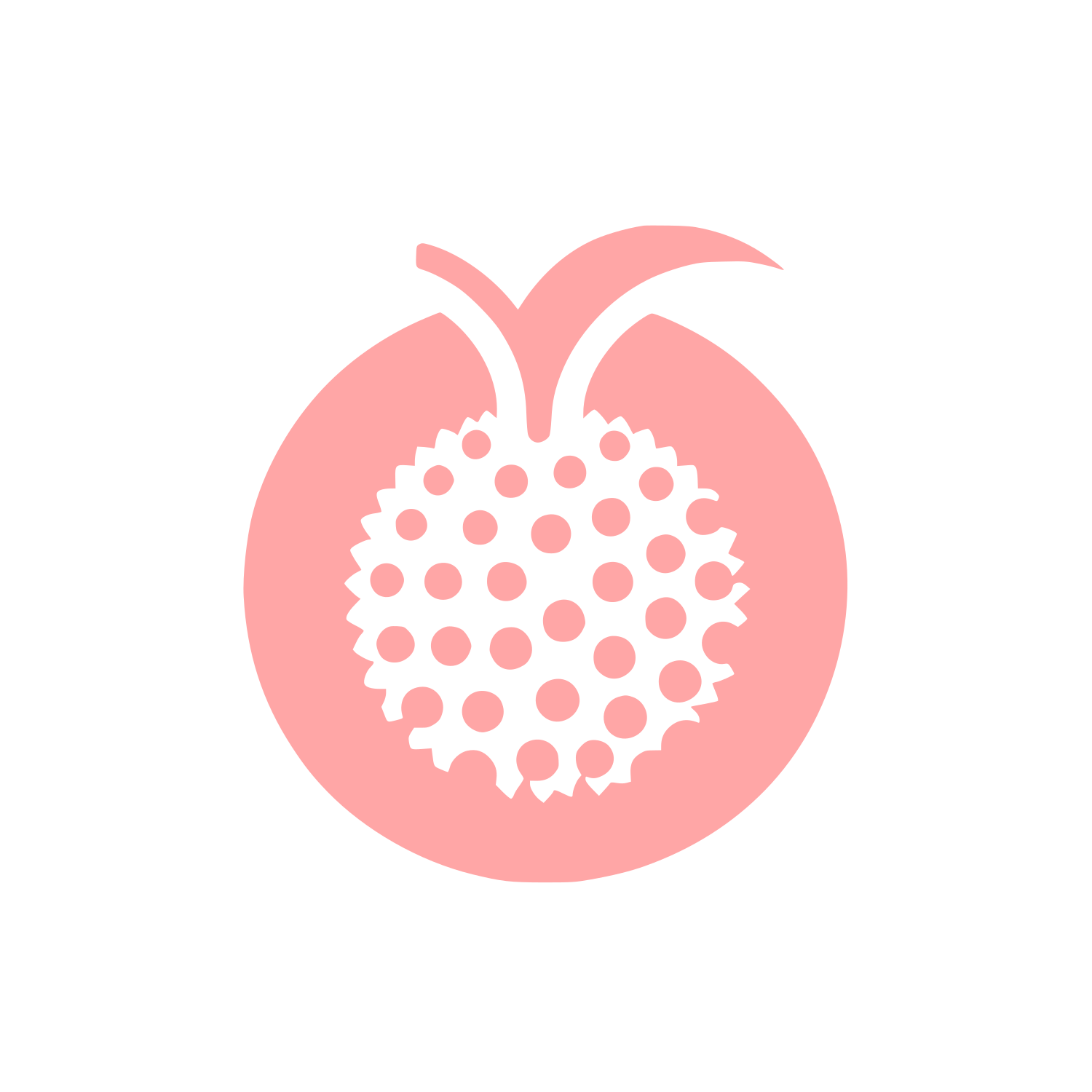 Logo of Unique Fruit #ffa6a6