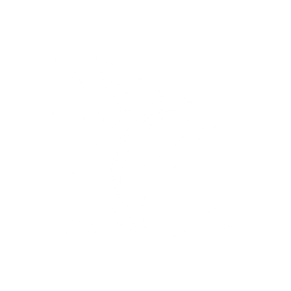 Leaf and Seed Logo #ffffff