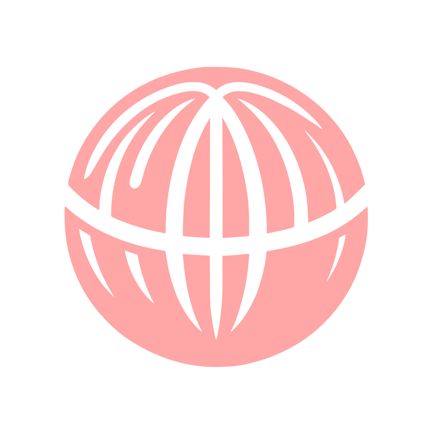 Global Network Logo #ffa6a6