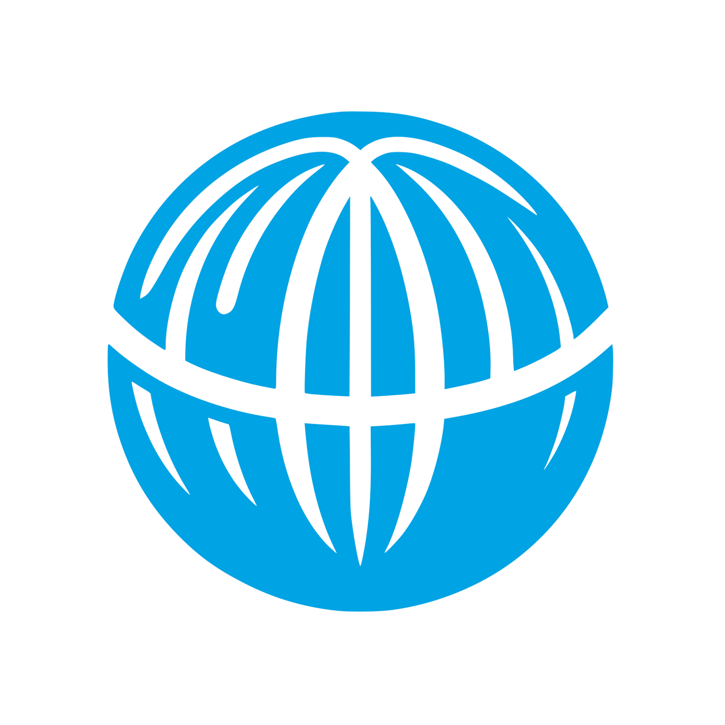 Global Network Logo #00a3e4