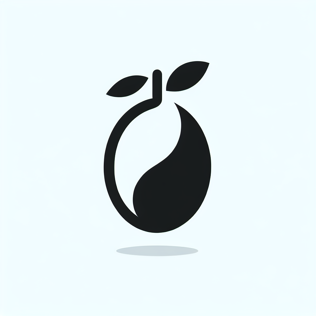 Mango Fruit Logo