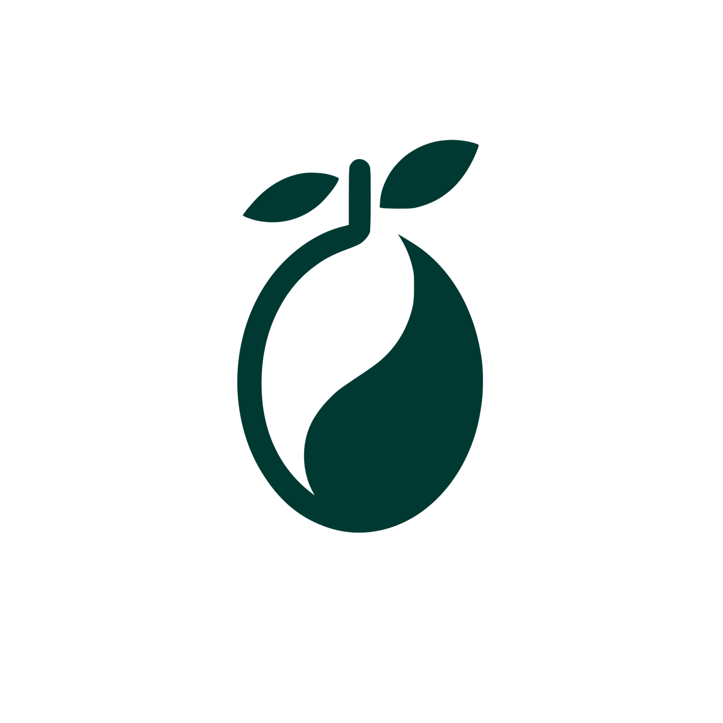 Mango Fruit Logo #003932