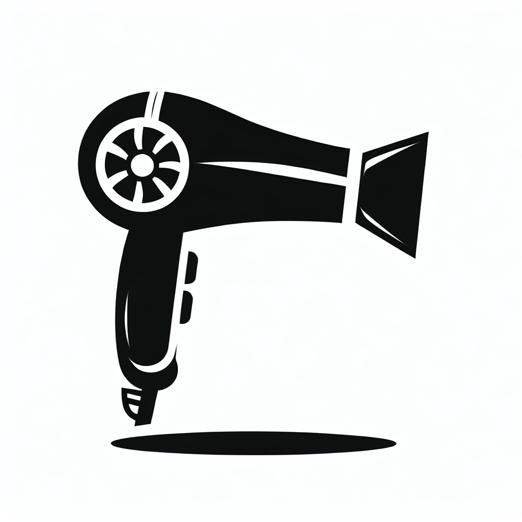 Hair Dryer Logo