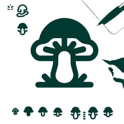 Mushroom Logo Design #003932