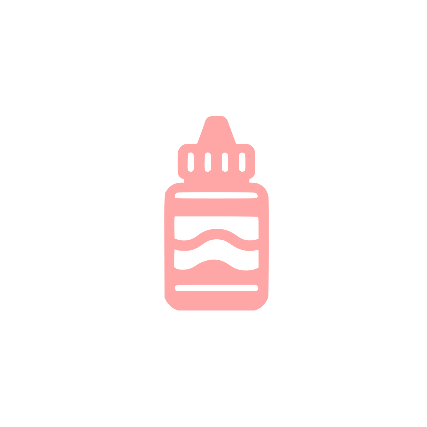 Logo for Liquid Container #ffa6a6