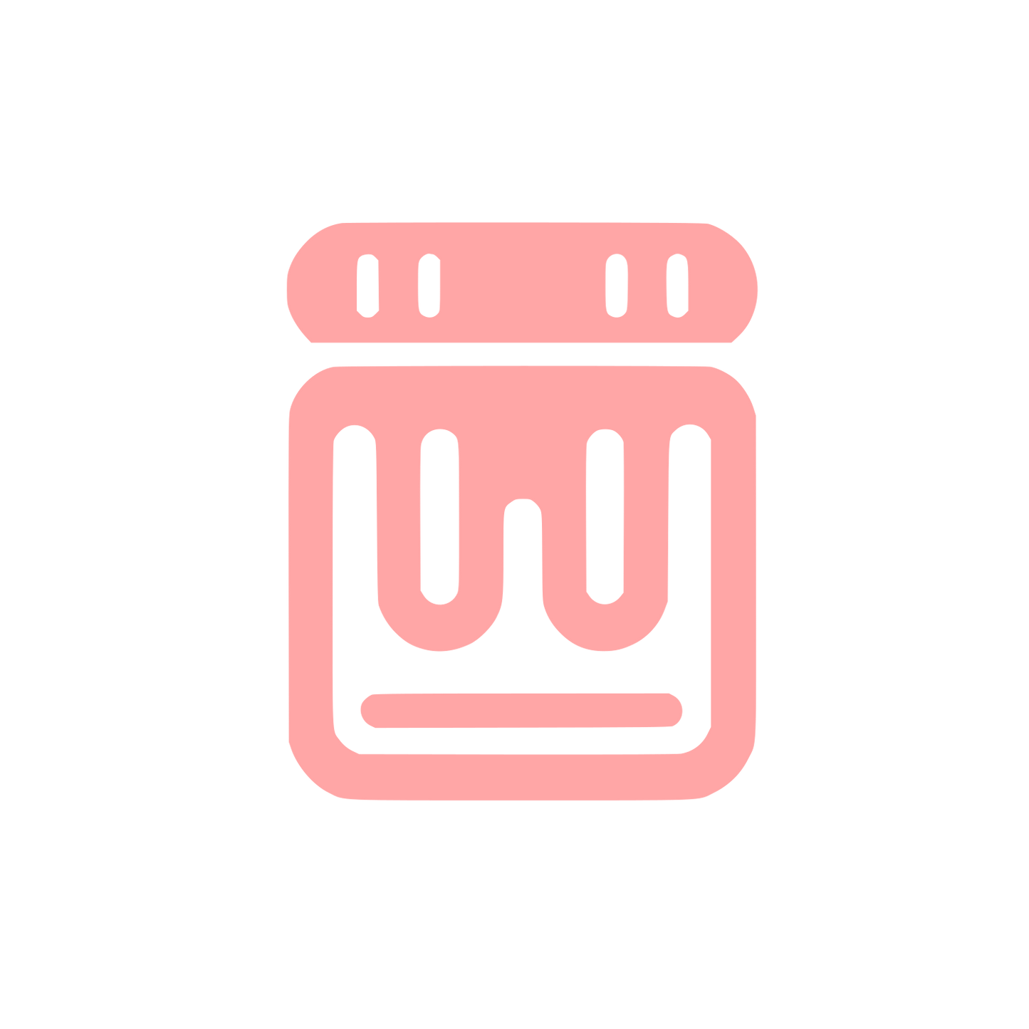 Logo of Jar Dessert #ffa6a6