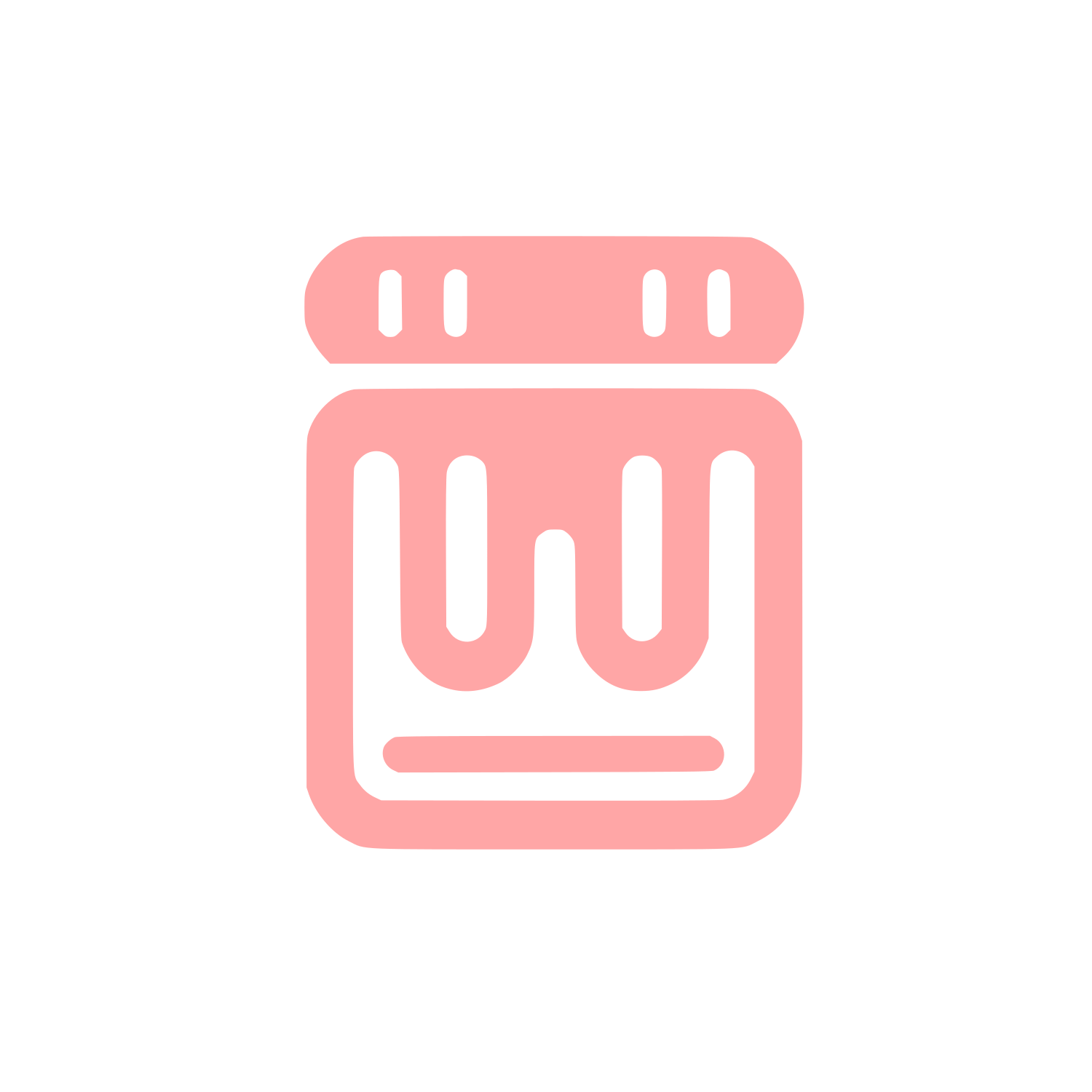 Logo of Jar Dessert #ffa6a6