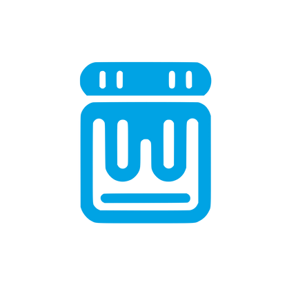 Logo of Jar Dessert #00a3e4