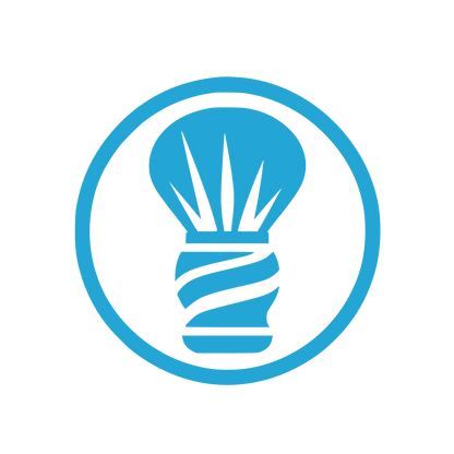Light Bulb Circle Logo #23A6D5