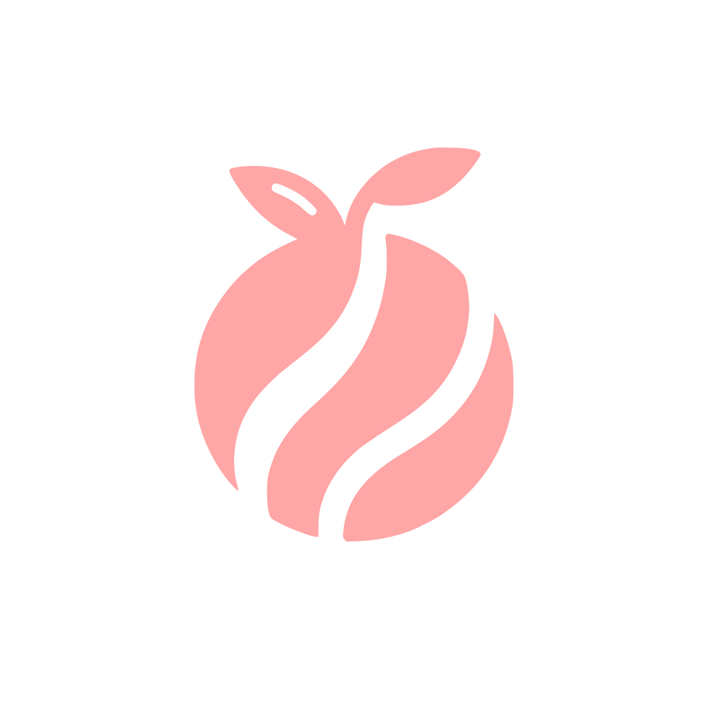 Fruit Inspired Logo #ffa6a6