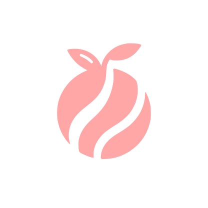 Fruit Inspired Logo #ffa6a6