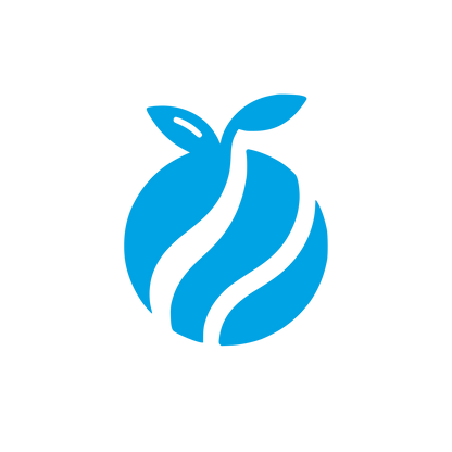 Fruit Inspired Logo #00a3e4