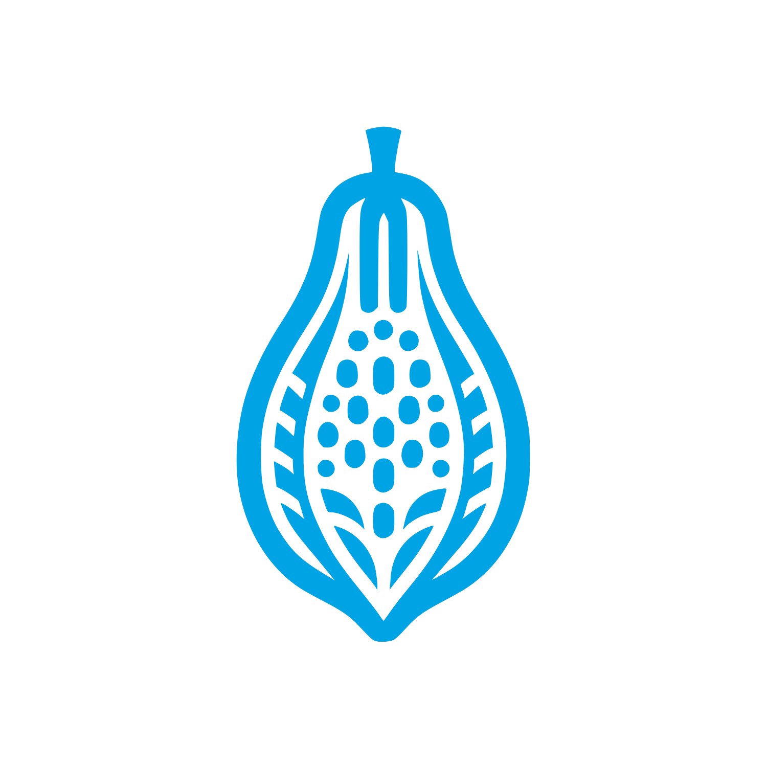 Logo of Papaya Design #00a3e4