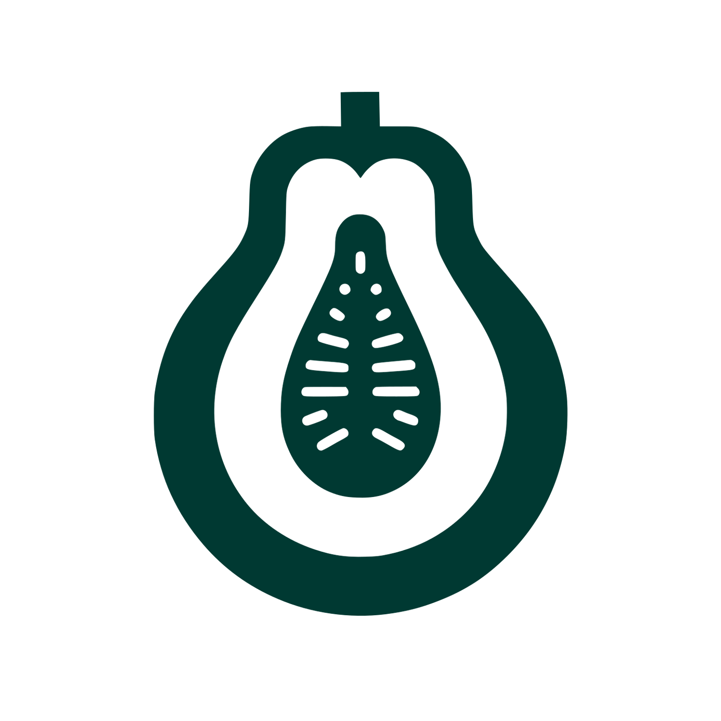 Logo of Papaya Fruit #003932