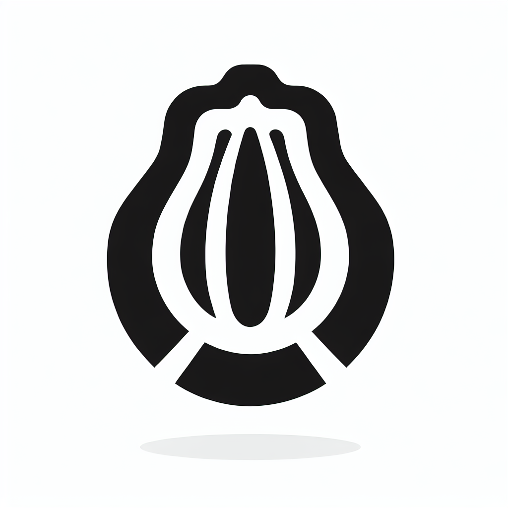 Papaya Fruit Logo