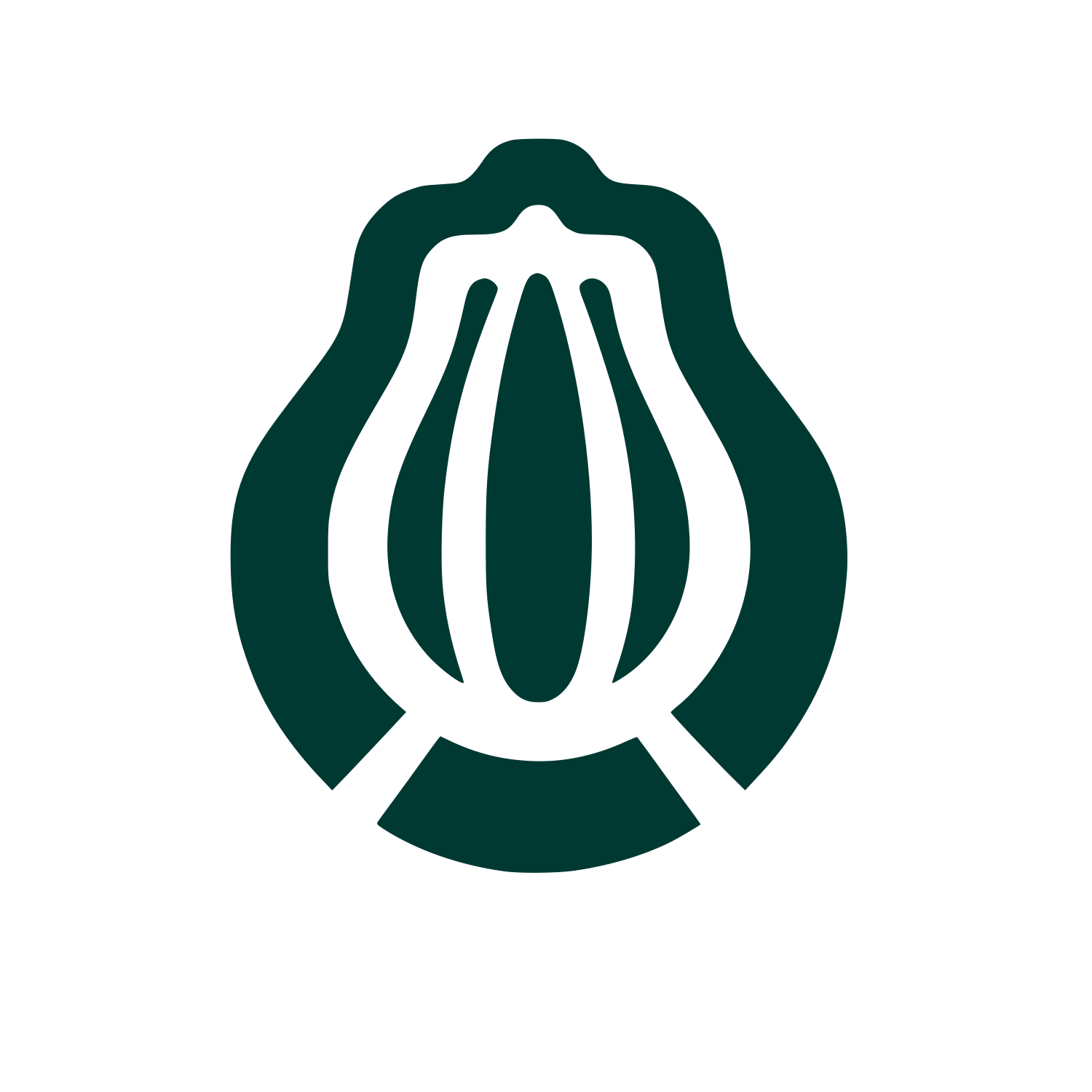 Papaya Fruit Logo #003932
