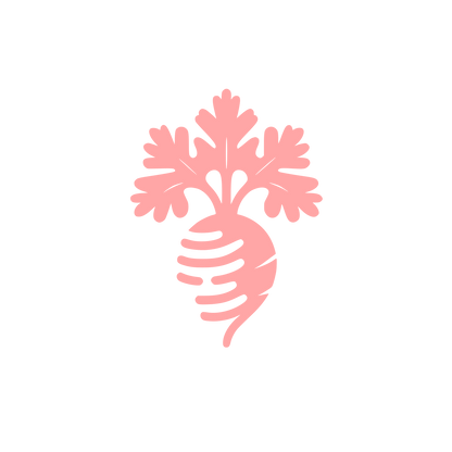 Vegetable Design Logo #ffa6a6
