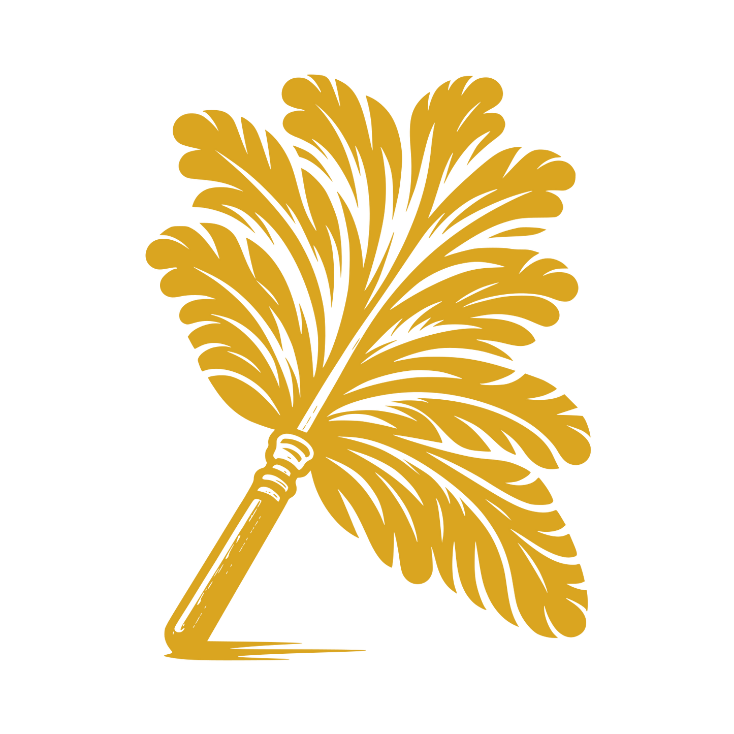 Feather Quill Logo #DAA520