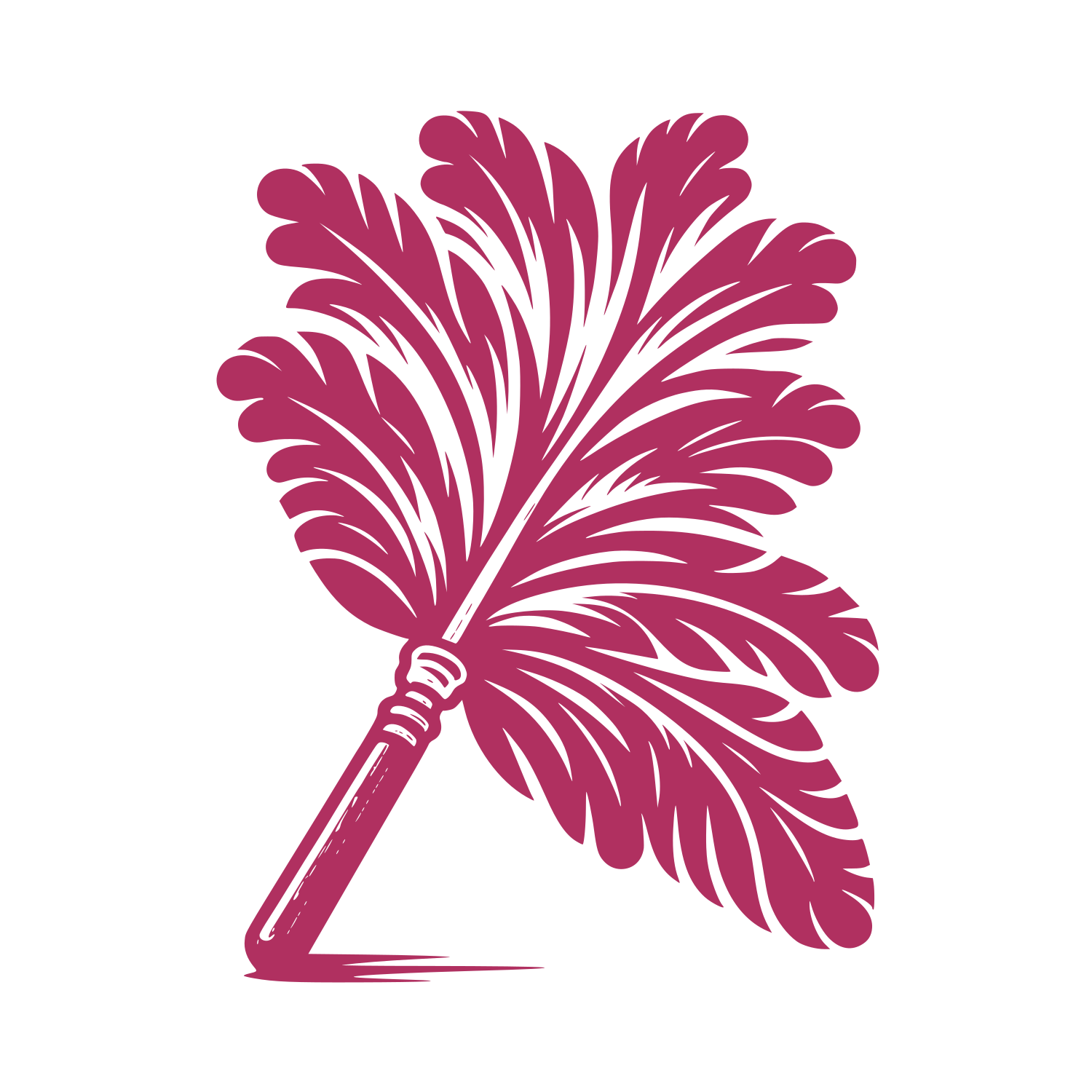 Feather Quill Logo #B03060