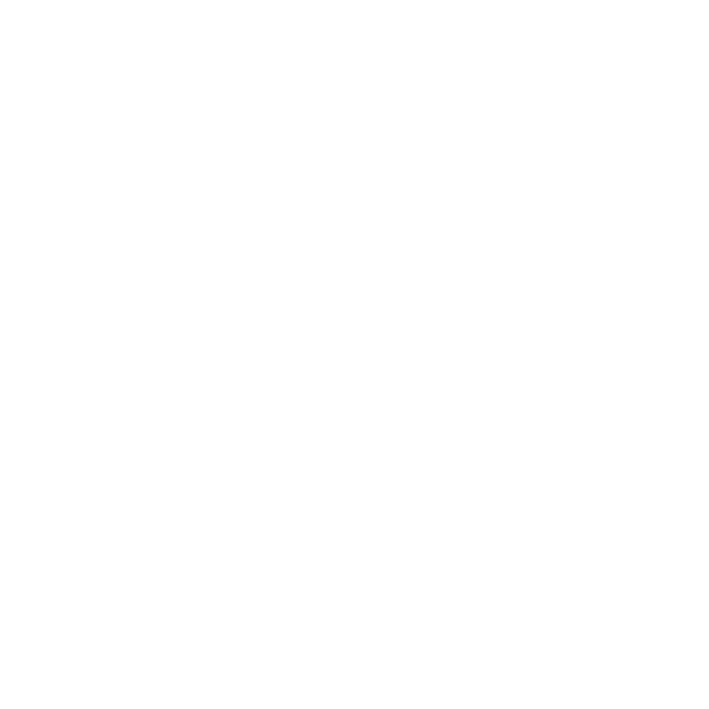 Plum Fruit Leaf Logo #ffffff
