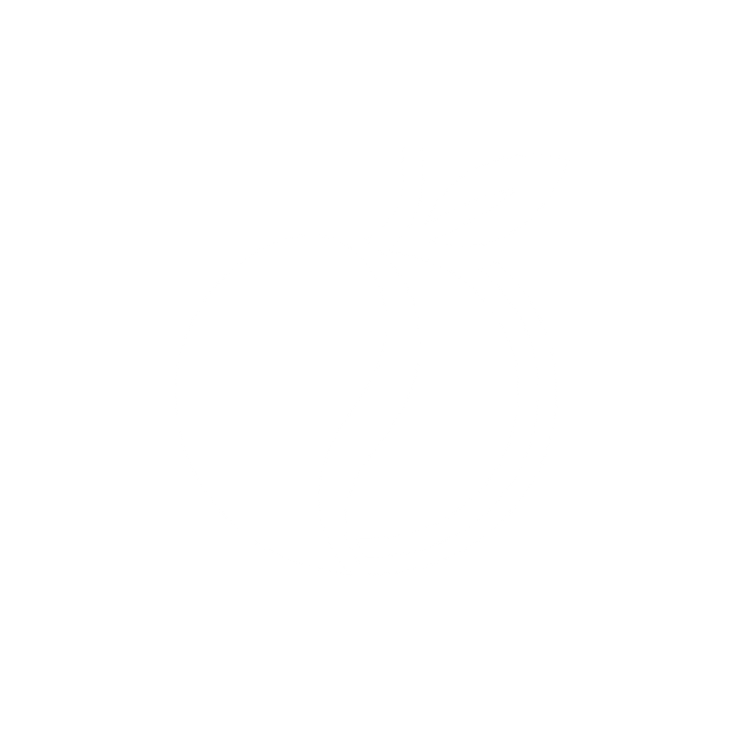 Logo of a Peach #ffffff