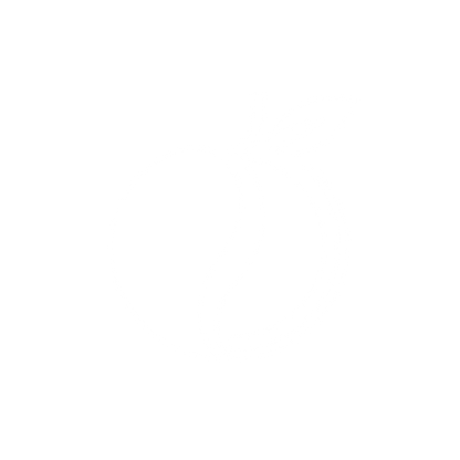 Logo of a Peach #ffffff