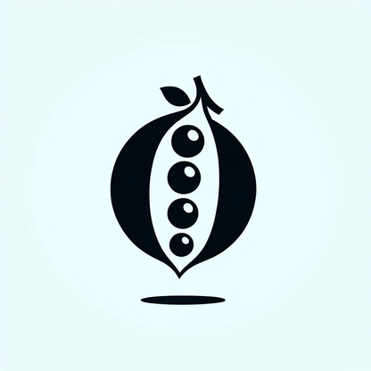 Pea Pod Vegetable Icon