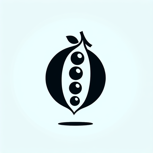 Pea Pod Vegetable Icon