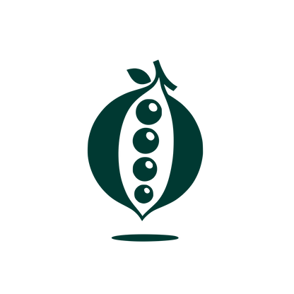 Pea Pod Vegetable Icon #003932