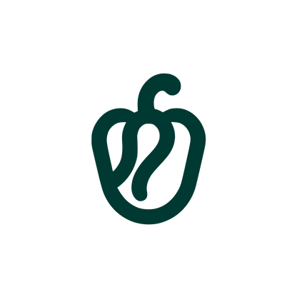 Pepper Vegetable Logo #003932