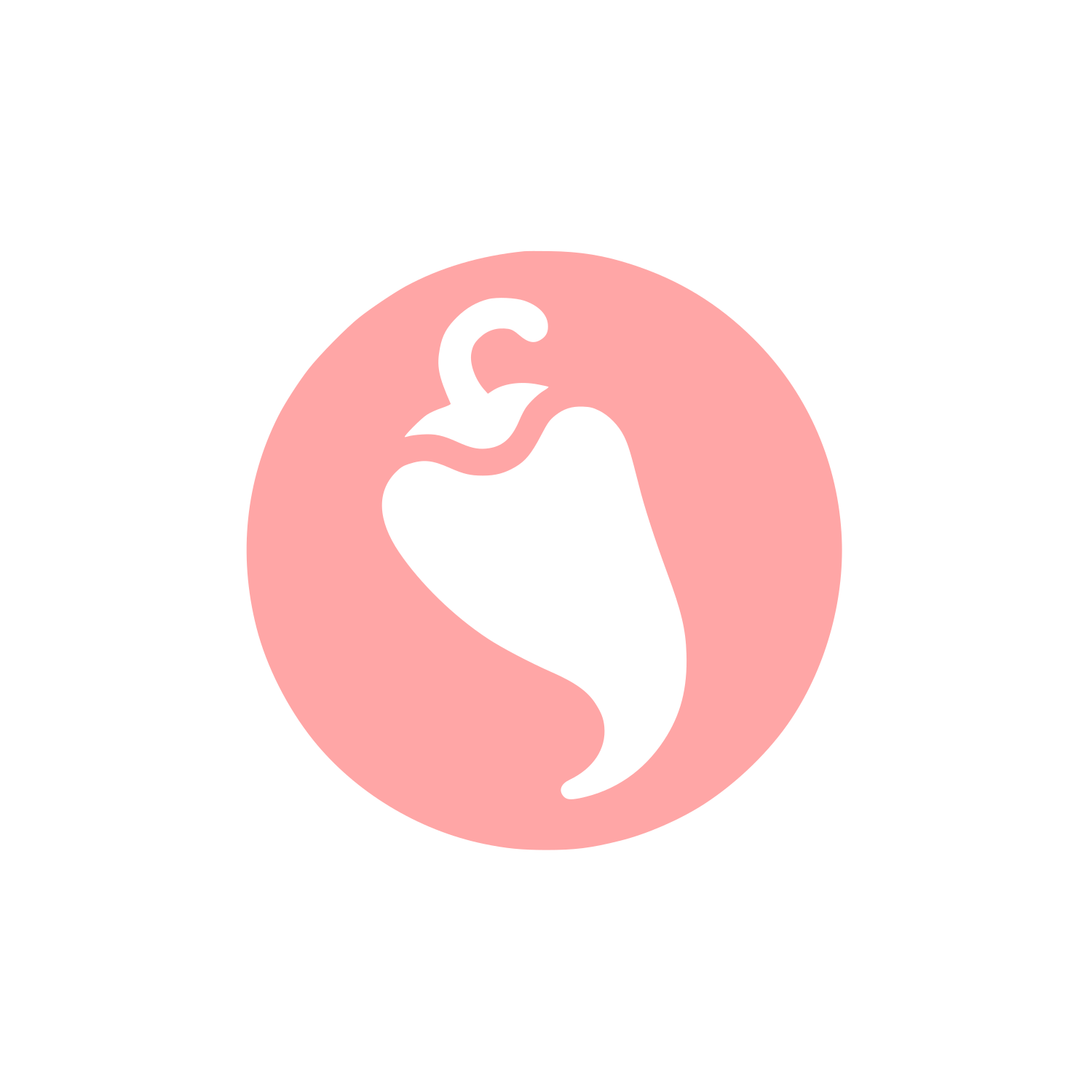 Chili Pepper Logo #ffa6a6