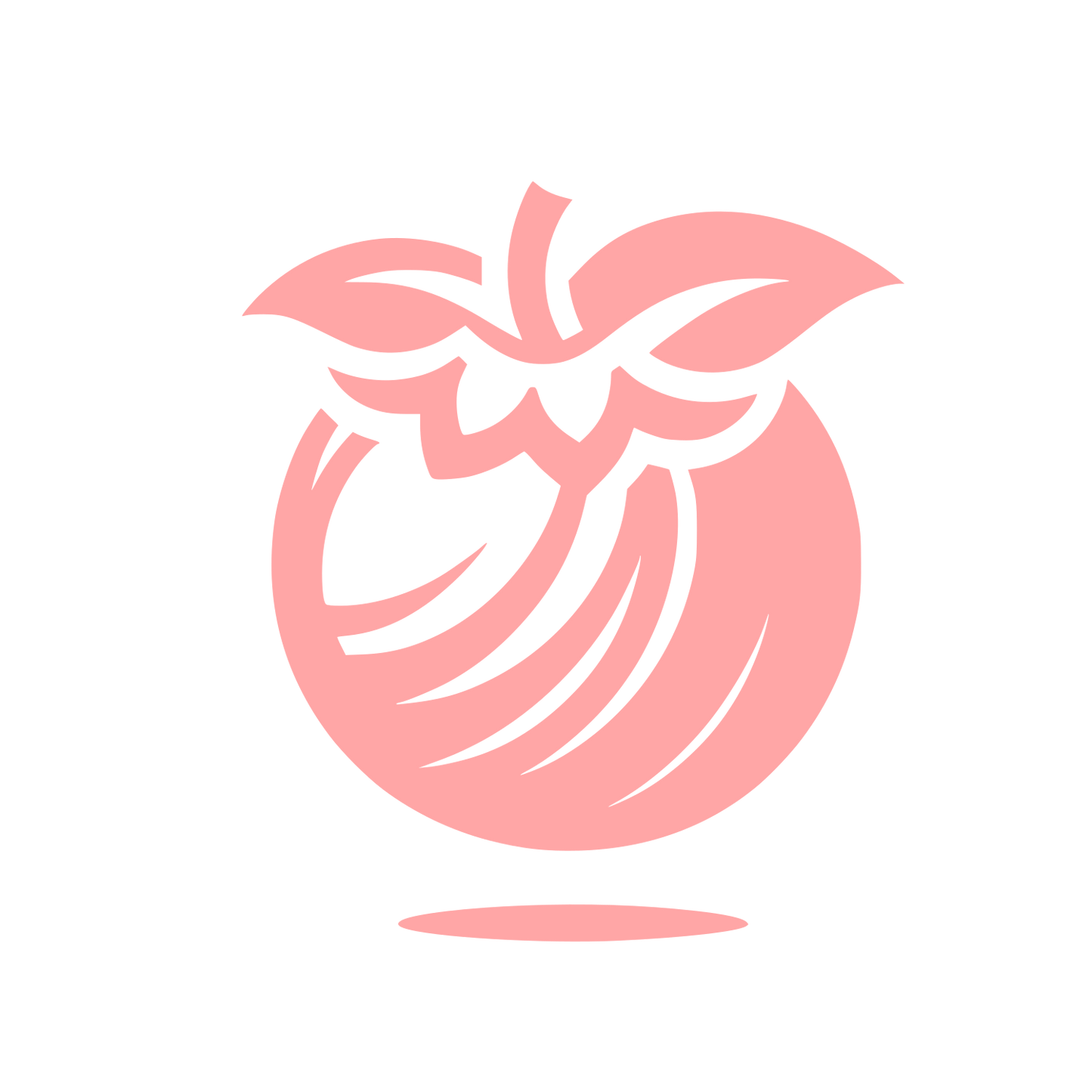Tomato Logo Design #ffa6a6