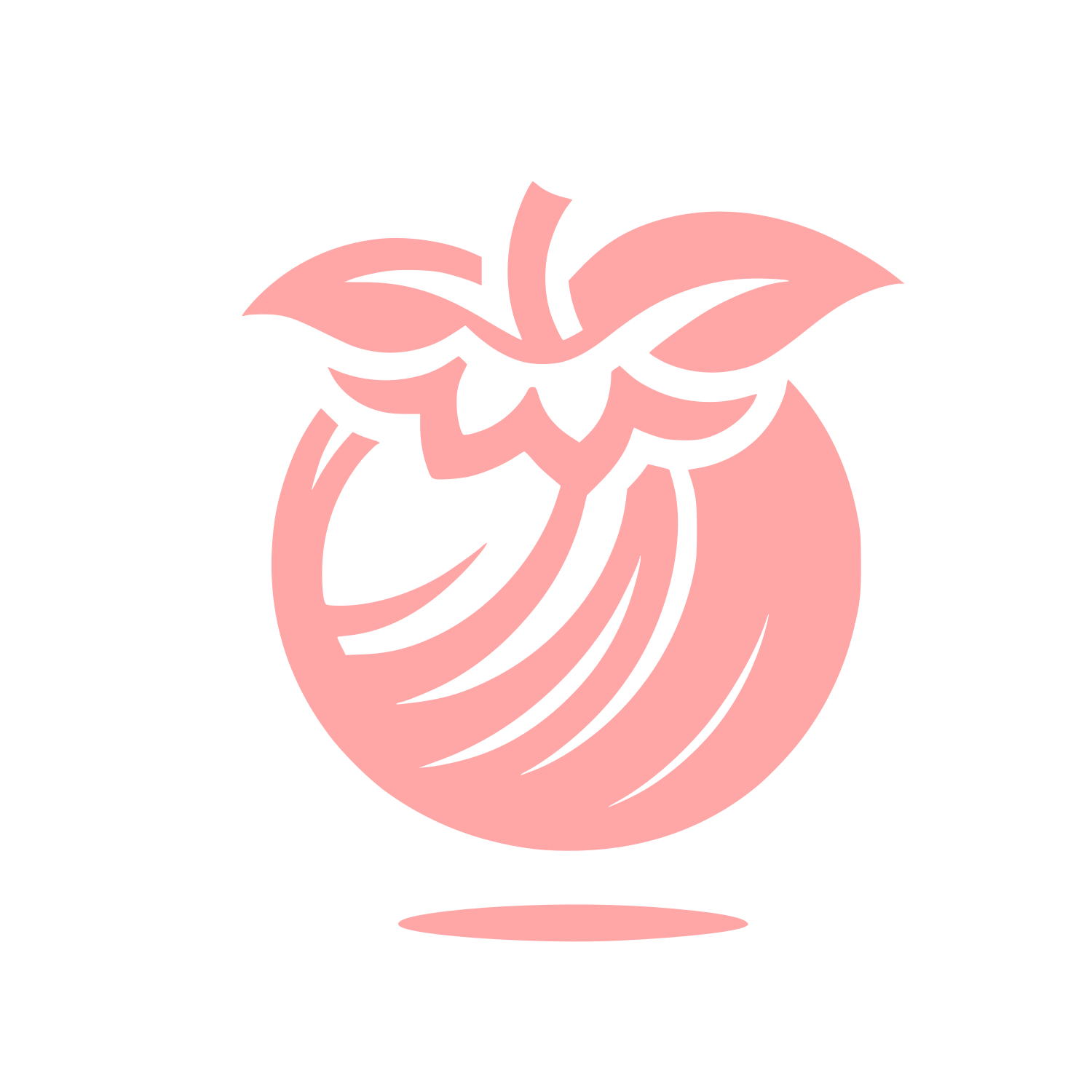 Tomato Logo Design #ffa6a6