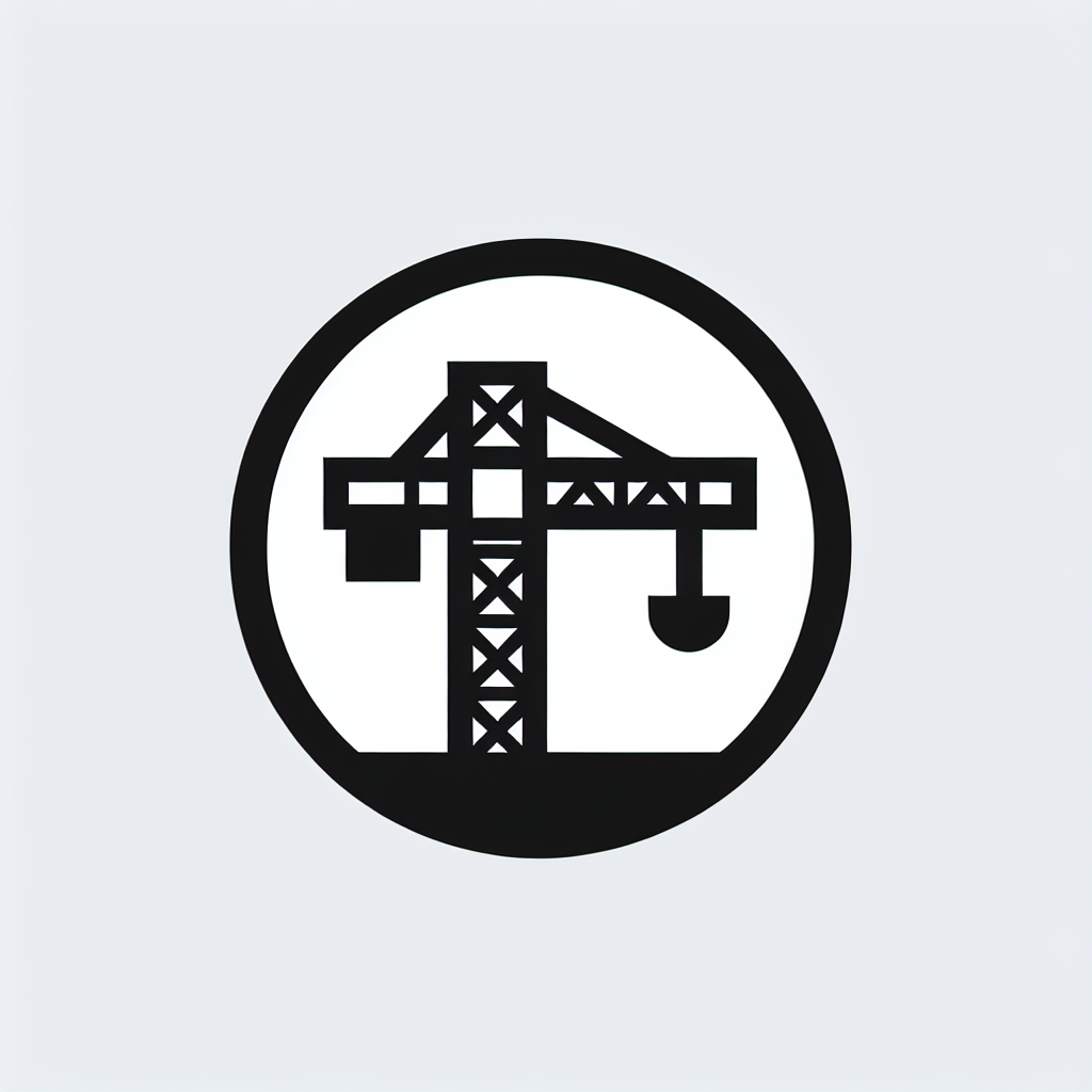 Construction Crane Logo