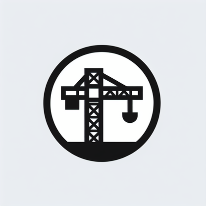 Construction Crane Logo