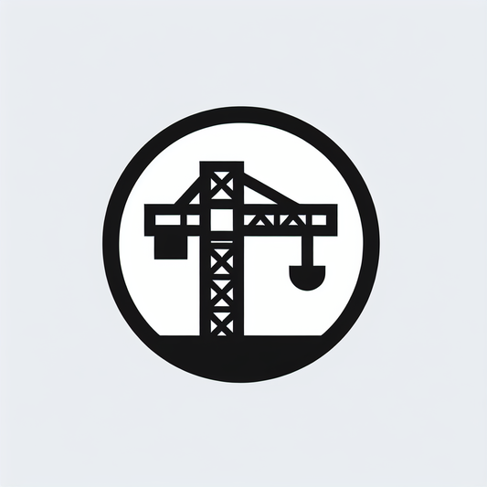 Construction Crane Logo