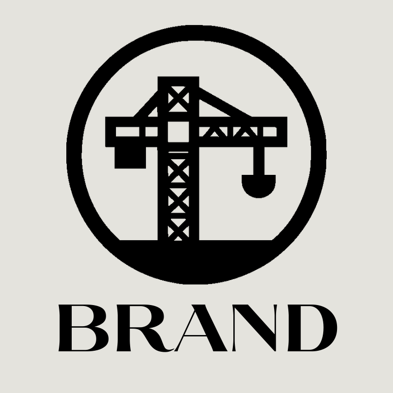 Construction Crane Logo preview