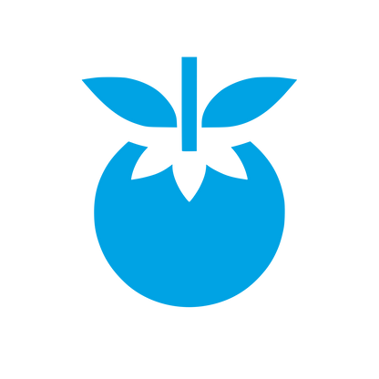 Fruits Logo Design #00a3e4