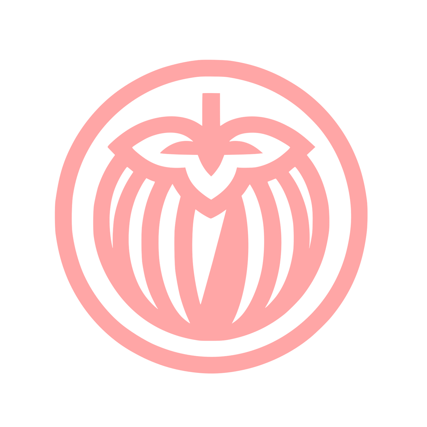 Tomato Logo Design #ffa6a6