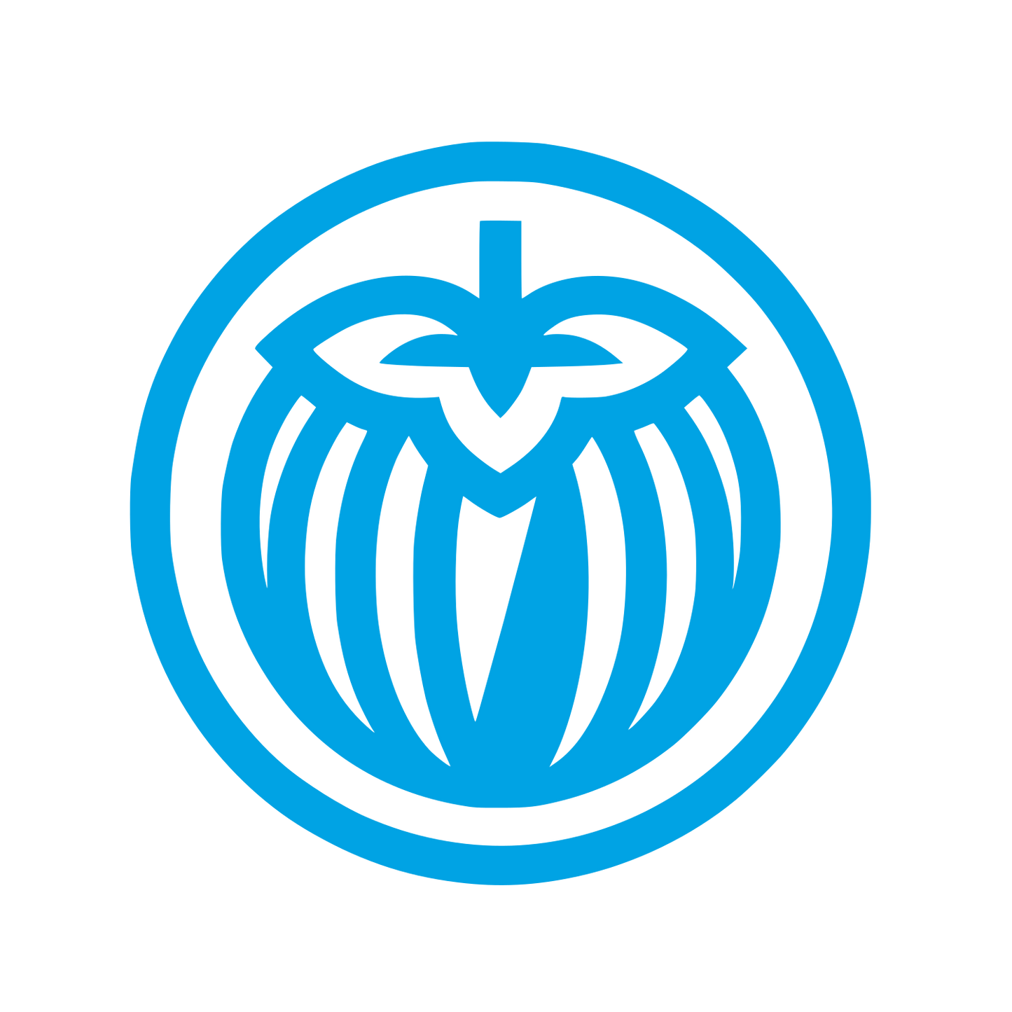 Tomato Logo Design #00a3e4