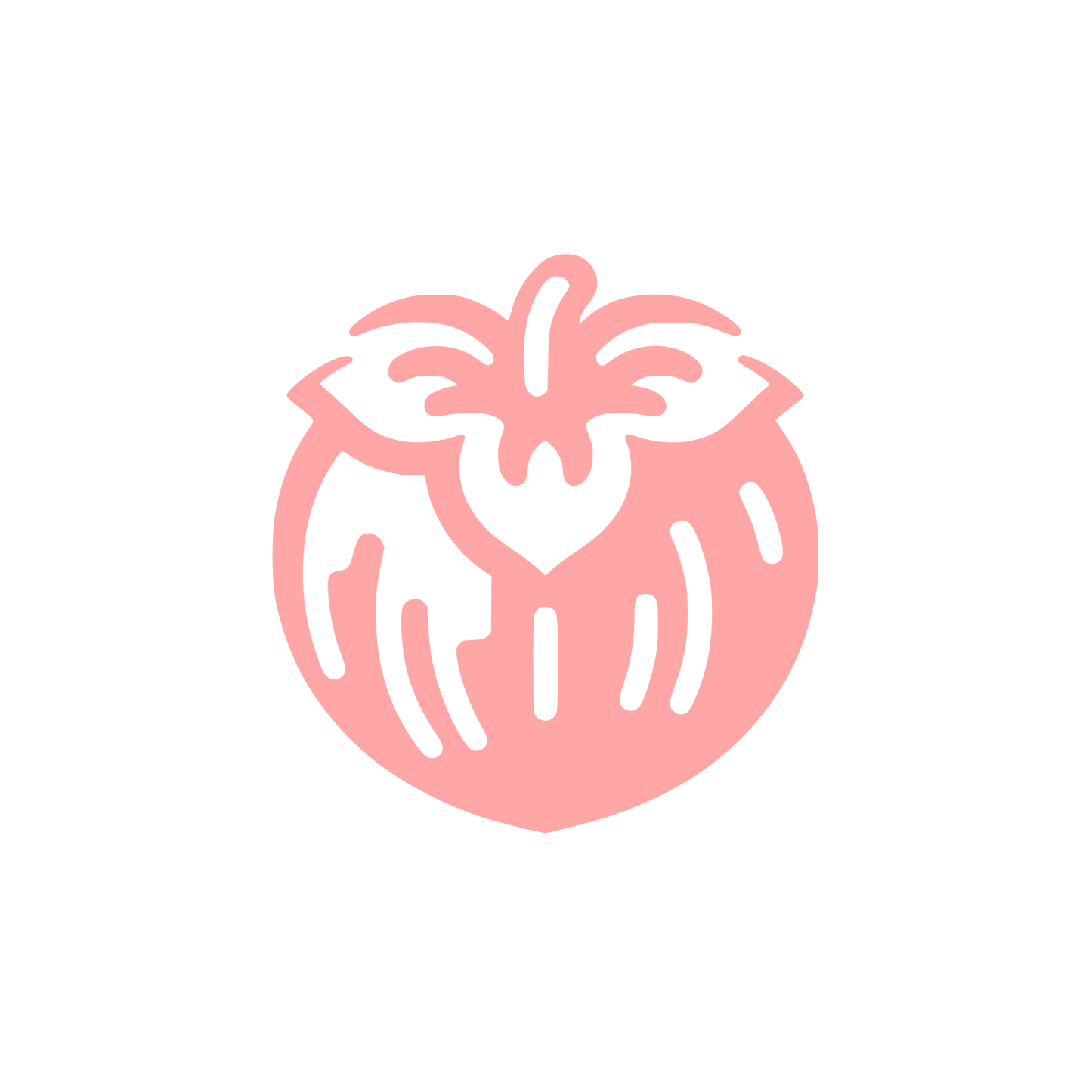 Logo Featuring Tomato Design #ffa6a6