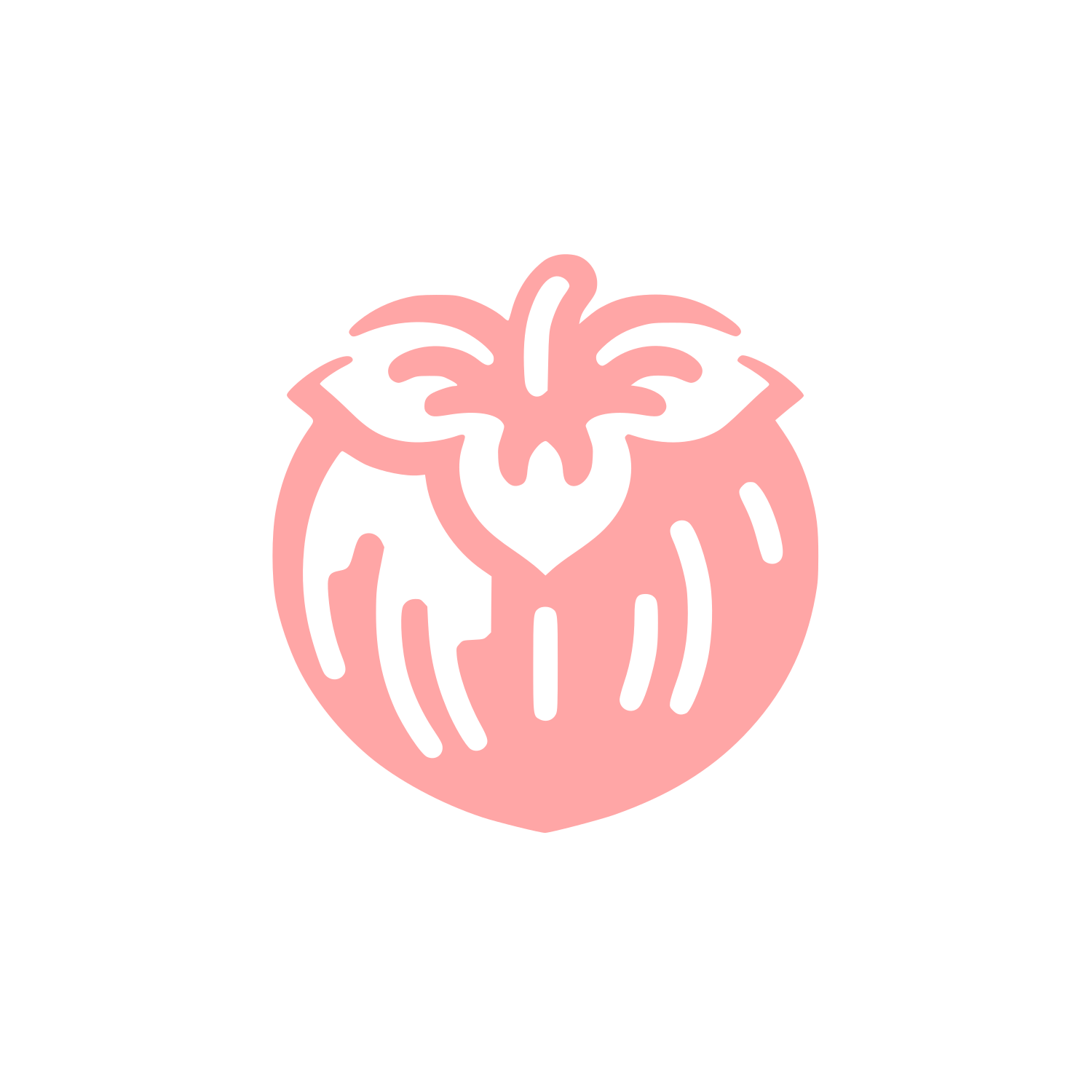 Logo Featuring Tomato Design #ffa6a6