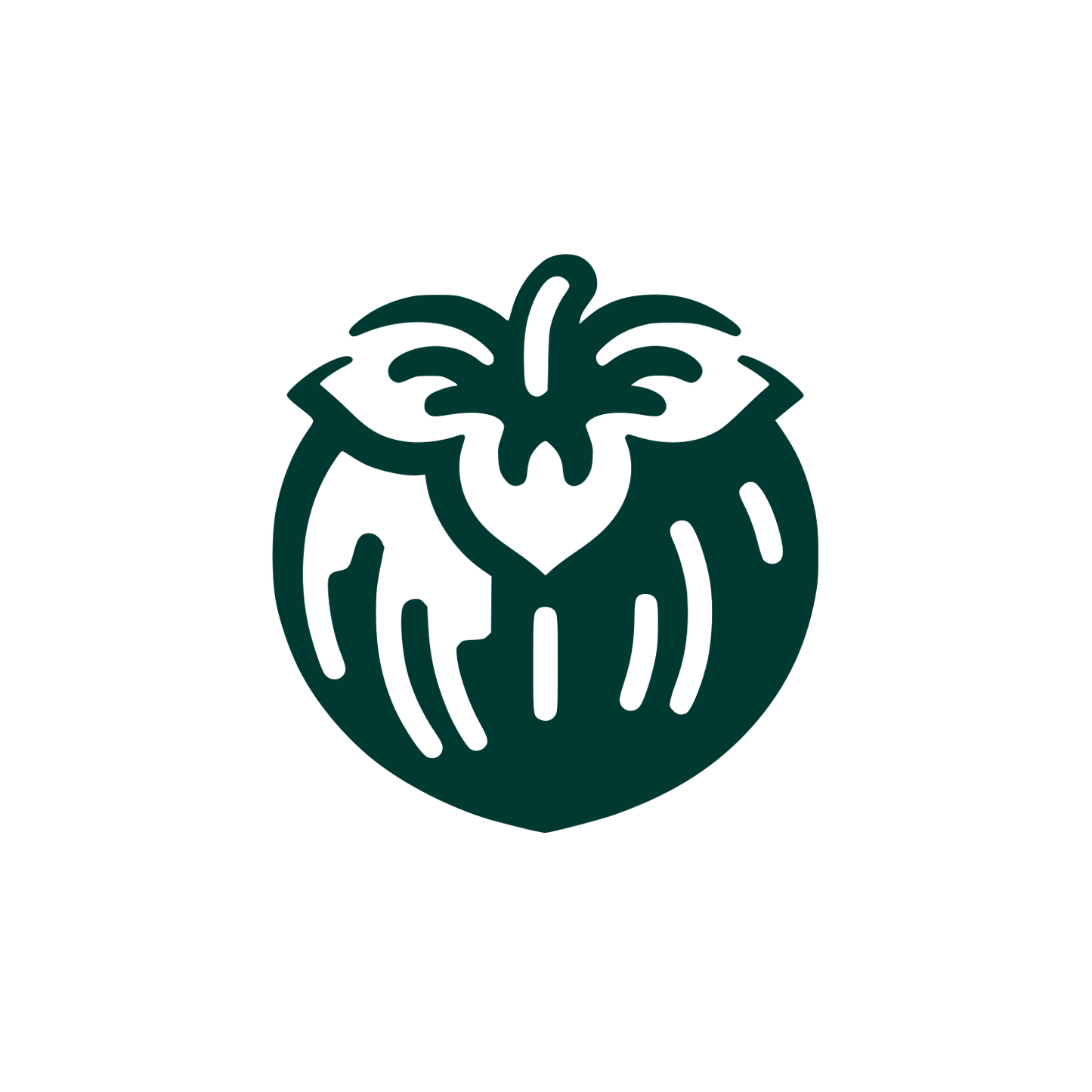 Logo Featuring Tomato Design #003932