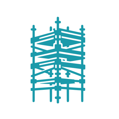 Lattice Scaffold Logo #1B9AAA