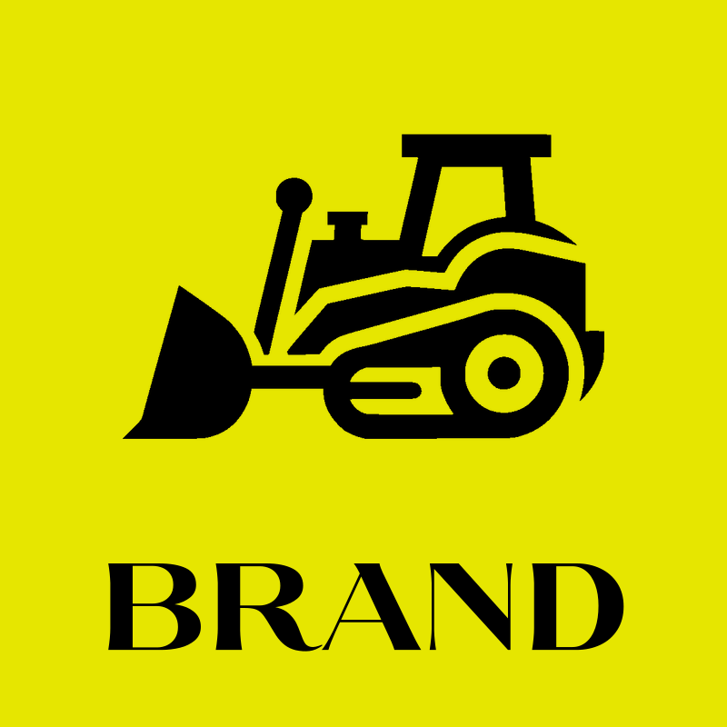 Bulldozer Silhouette Logo preview