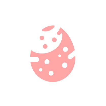 Black Cookie Logo #ffa6a6