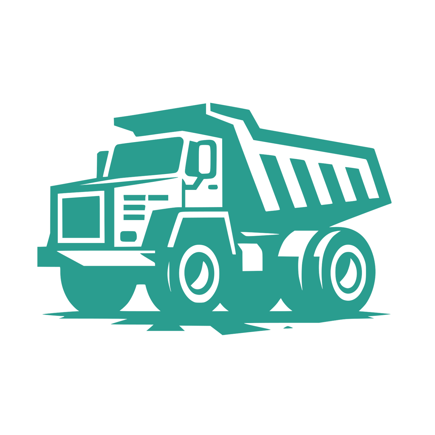 Dump Truck Logo #2A9D8F