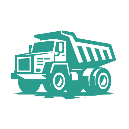 Dump Truck Logo #2A9D8F